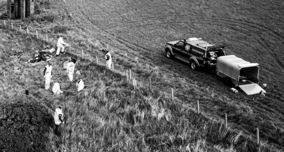 Coastguard cliff rescue